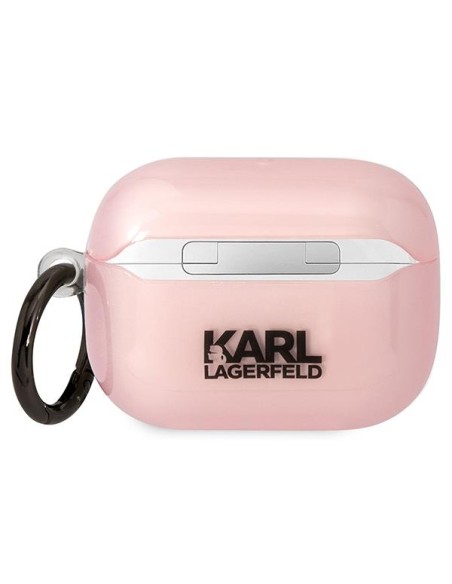 Karl Lagerfeld Ikonik Choupette dėklas, skirtas AirPods Pro – rožinis Karl Lagerfeld Ikonik Choupette dėklas, skirtas AirPods Pro – rožinis