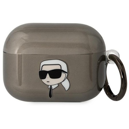 Karl Lagerfeld Karl& 39 s Head dėklas, skirtas AirPods Pro 2 – juodas Karl Lagerfeld Karl& 39 s Head dėklas, skirtas AirPods Pro 2 – juodas