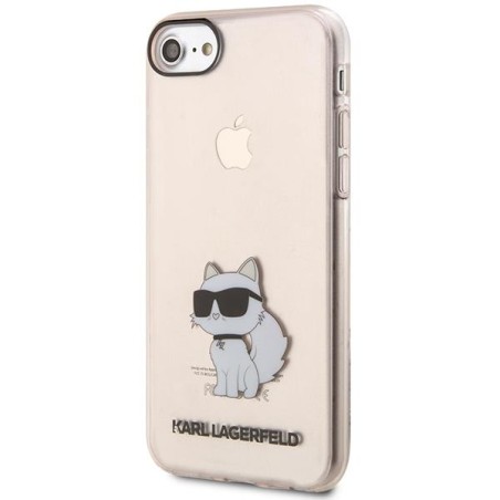 Karl Lagerfeld Ikonik Choupette dėklas, skirtas iPhone 7 / 8 / SE 2020 / SE 2022 - rožinis Karl Lagerfeld Ikonik Choupette dėklas, skirtas iPhone 7 / 8 / SE 2020 / SE 2022 - rožinis
