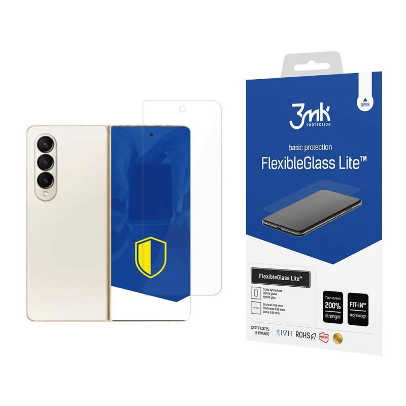 3mk FlexibleGlass Lite™ hibridinis stiklas „Samsung Galaxy Z Fold 4“ (priekyje)