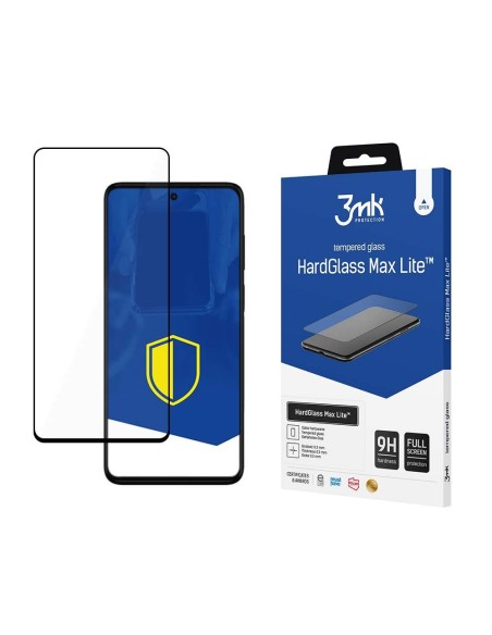 9H 3mk HardGlass Max Lite™ stiklas, skirtas Motorola Moto G42 9H 3mk HardGlass Max Lite™ stiklas, skirtas Motorola Moto G42