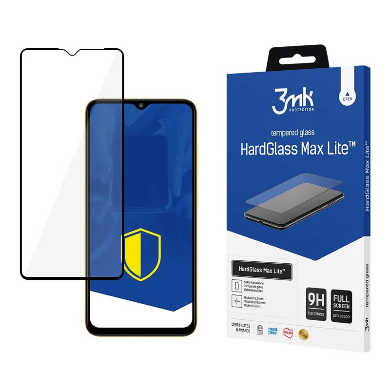 9H 3mk HardGlass Max Lite™ stiklas ant Xiaomi Poco M5
