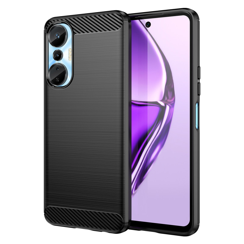 Anglies dėklas Infinix Hot 20S lankstus silikoninis anglies dangtelis juodas Anglies dėklas Infinix Hot 20S lankstus silikoninis anglies dangtelis juodas