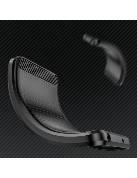 Anglies dėklas Infinix Hot 20S lankstus silikoninis anglies dangtelis juodas