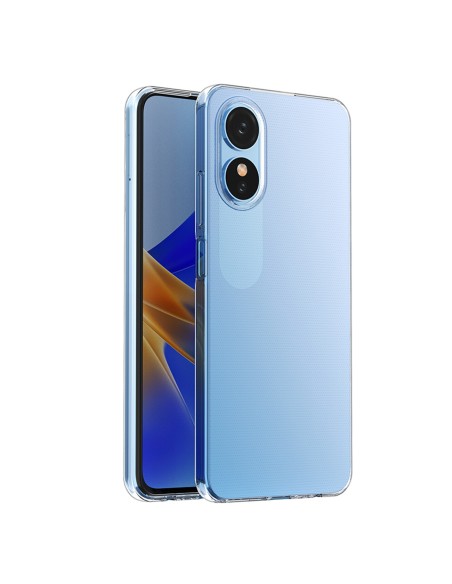 Itin skaidrus 0,5 mm dėklas, skirtas Oppo A17 plonam dangčiui, skaidrus