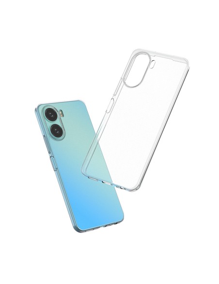 Itin skaidrus 0,5 mm dėklas, skirtas Vivo Y16 / Vivo Y02s plonu dangteliu, skaidrus Itin skaidrus 0,5 mm dėklas, skirtas Vivo Y16 / Vivo Y02s plonu dangteliu, skaidrus