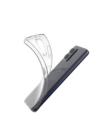 Itin skaidrus 0,5 mm dėklas, skirtas Motorola Moto G73 5G plonu dangteliu, skaidrus Itin skaidrus 0,5 mm dėklas, skirtas Motorola Moto G73 5G plonu dangteliu, skaidrus