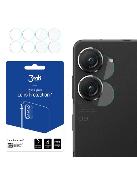 3mk Lens Protection™ hibridinis fotoaparato stiklas, skirtas Asus Zenfone 9 3mk Lens Protection™ hibridinis fotoaparato stiklas, skirtas Asus Zenfone 9