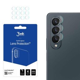 3mk Lens Protection™ hibridinis fotoaparato stiklas, skirtas Samsung Galaxy Z Fold 4 (priekyje)