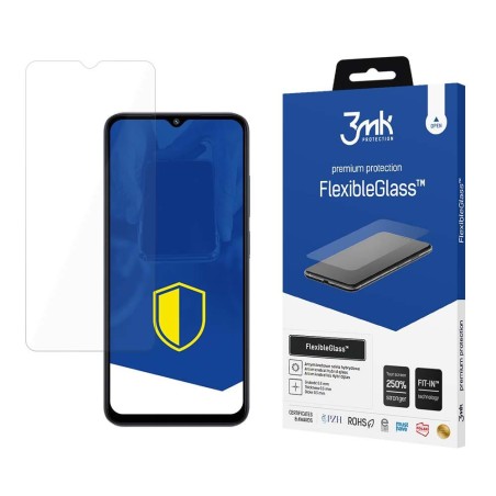 3mk FlexibleGlass™ hibridinis stiklas ant Xiaomi Poco M5 3mk FlexibleGlass™ hibridinis stiklas ant Xiaomi Poco M5