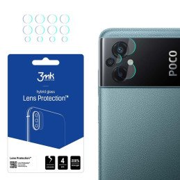 3mk Lens Protection™ hibridinis fotoaparato stiklas, skirtas Xiaomi Poco M5