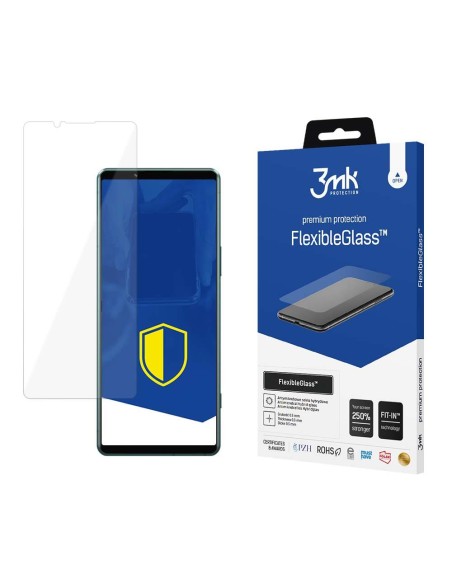 3mk FlexibleGlass™ hibridinis stiklas, skirtas Sony Xperia 5 IV 3mk FlexibleGlass™ hibridinis stiklas, skirtas Sony Xperia 5 IV