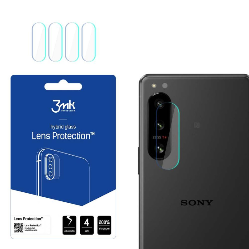 3mk Lens Protection™ hibridinis fotoaparato stiklas, skirtas Sony Xperia 5 IV 3mk Lens Protection™ hibridinis fotoaparato stiklas, skirtas Sony Xperia 5 IV