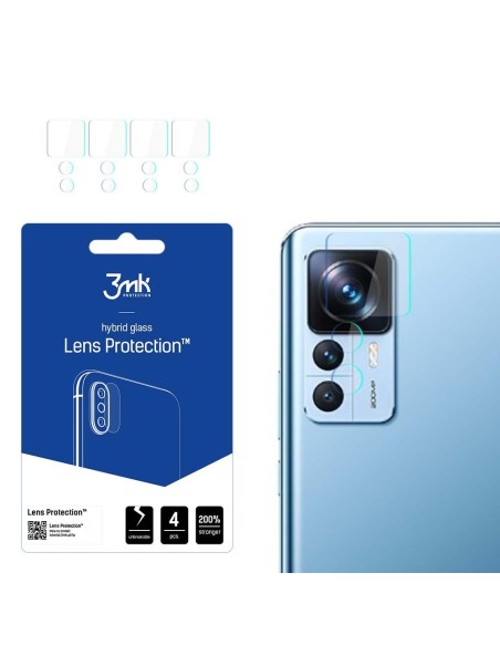 3mk Lens Protection™ hibridinis fotoaparato stiklas, skirtas Xiaomi 12T / 12T Pro 3mk Lens Protection™ hibridinis fotoaparato stiklas, skirtas Xiaomi 12T / 12T Pro