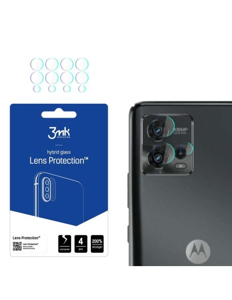 3mk Lens Protection™ hibridinis fotoaparato stiklas, skirtas Motorola Moto G72 3mk Lens Protection™ hibridinis fotoaparato stiklas, skirtas Motorola Moto G72