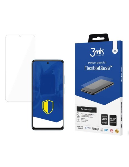 3mk FlexibleGlass™ hibridinis stiklas ant Xiaomi Poco M4 5G 3mk FlexibleGlass™ hibridinis stiklas ant Xiaomi Poco M4 5G