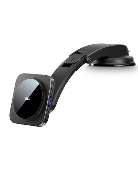 ESR Halolock Low Arm Magnetinis laikiklis su MagSafe įkrovikliu automobilio kabinai - juodas ESR Halolock Low Arm Magnetinis laikiklis su MagSafe įkrovikliu automobilio kabinai - juodas