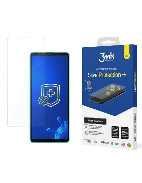 3mk SilverProtection+ apsauginė folija, skirta Sony Xperia 10 IV 3mk SilverProtection+ apsauginė folija, skirta Sony Xperia 10 IV