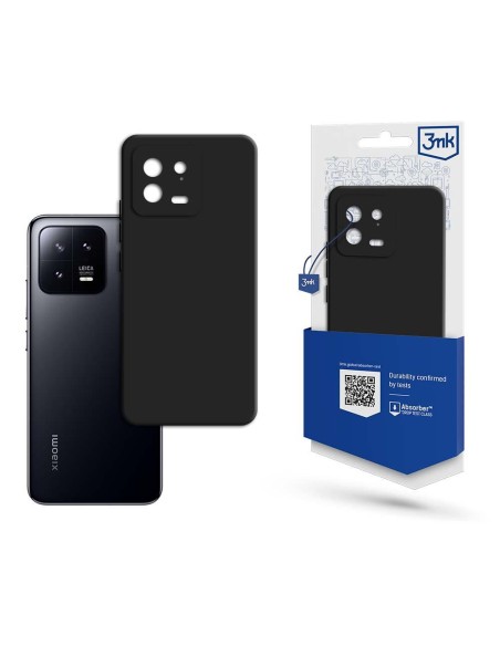 3mk matinis dėklas, skirtas Xiaomi 13 - juodas 3mk matinis dėklas, skirtas Xiaomi 13 - juodas