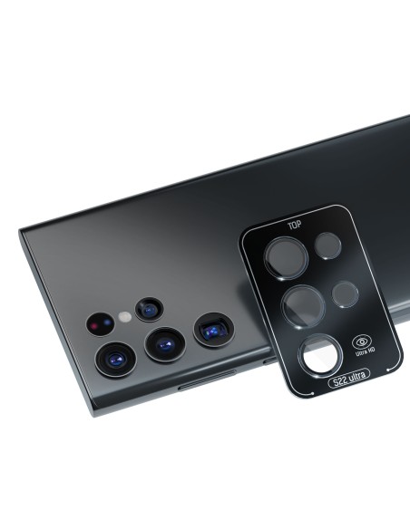 3mk Lens Protection Pro fotoaparato dangtelis, skirtas Samsung Galaxy S22 Ultra 5G – juodas 3mk Lens Protection Pro fotoaparato dangtelis, skirtas Samsung Galaxy S22 Ultra 5G – juodas