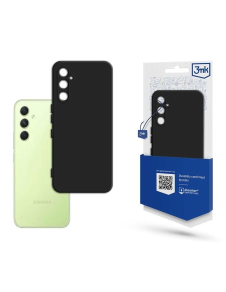 3mk matinis dėklas, skirtas Samsung Galaxy A34 5G – juodas 3mk matinis dėklas, skirtas Samsung Galaxy A34 5G – juodas