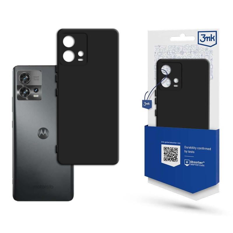 3mk matinis dėklas, skirtas Motorola Moto Edge 30 Fusion – juodas