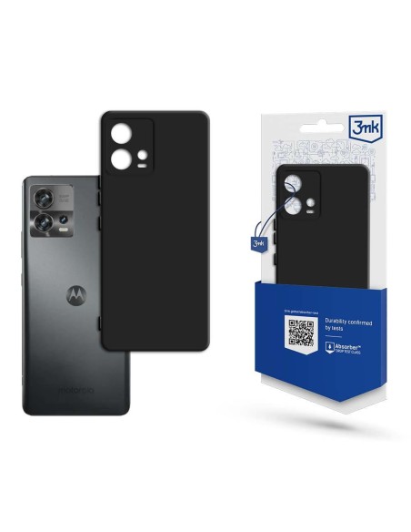 3mk matinis dėklas, skirtas Motorola Moto Edge 30 Fusion – juodas 3mk matinis dėklas, skirtas Motorola Moto Edge 30 Fusion – juodas