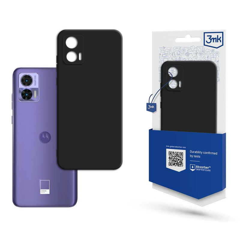 3mk matinis dėklas, skirtas Motorola Moto Edge 30 Neo – juodas