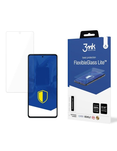 3mk FlexibleGlass Lite™ hibridinis stiklas ant Poco X5 Pro 5G 3mk FlexibleGlass Lite™ hibridinis stiklas ant Poco X5 Pro 5G