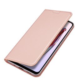 „Dux Ducis Skin Pro“ dėklas, skirtas „Xiaomi Redmi 11A“ / „Poco C55“ / „Redmi 12C“ atverčiamas dangtelis kortelės pinigi...