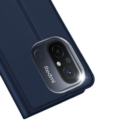 „Dux Ducis Skin Pro“ dėklas, skirtas „Xiaomi Redmi 11A“ / „Poco C55“ / „Redmi 12C“ dangtelis su „Flip Card“ piniginės st...