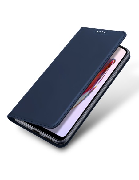 „Dux Ducis Skin Pro“ dėklas, skirtas „Xiaomi Redmi 11A“ / „Poco C55“ / „Redmi 12C“ dangtelis su „Flip Card“ piniginės st...