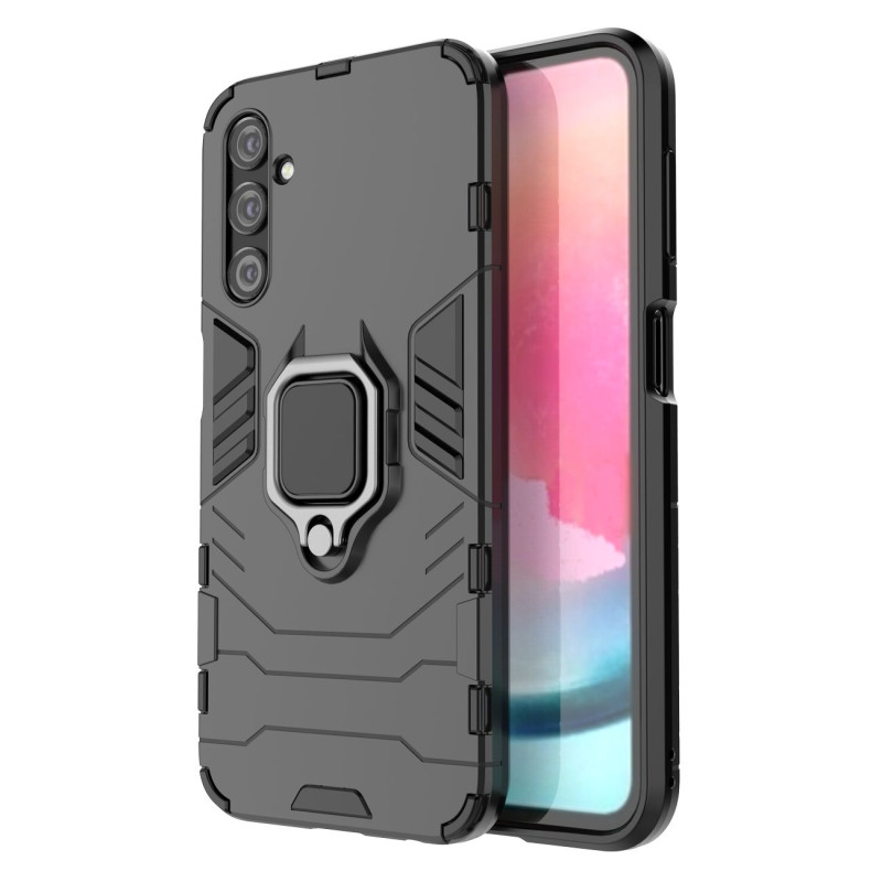 Ring Armor dėklas Samsung Galaxy A24 4G šarvuotu dangteliu magnetinis laikiklis žiedas juodas Ring Armor dėklas Samsung Galaxy A24 4G šarvuotu dangteliu magnetinis laikiklis žiedas juodas