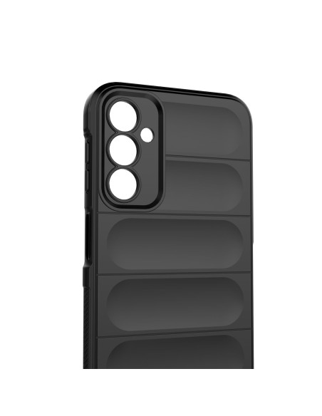 Magic Shield Case dėklas Samsung Galaxy A24 4G lankstus šarvuotas dangtelis juodas Magic Shield Case dėklas Samsung Galaxy A24 4G lankstus šarvuotas dangtelis juodas