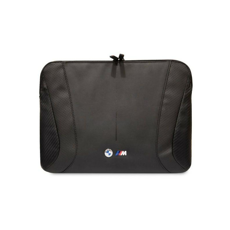 BMW Carbon&Perforated dėklas 14" nešiojamam kompiuteriui - juodas