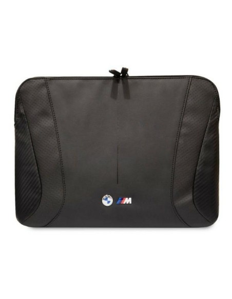 BMW Carbon&Perforated dėklas 14" nešiojamam kompiuteriui - juodas BMW Carbon&Perforated dėklas 14" nešiojamam kompiuteriui - juodas