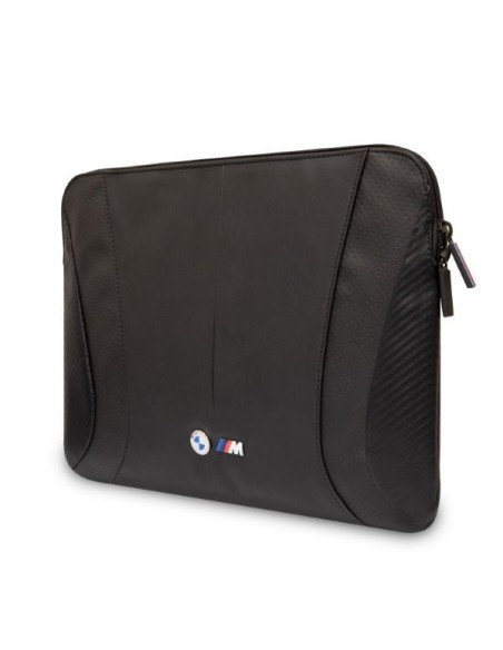 BMW Carbon&Perforated dėklas 14" nešiojamam kompiuteriui - juodas BMW Carbon&Perforated dėklas 14" nešiojamam kompiuteriui - juodas