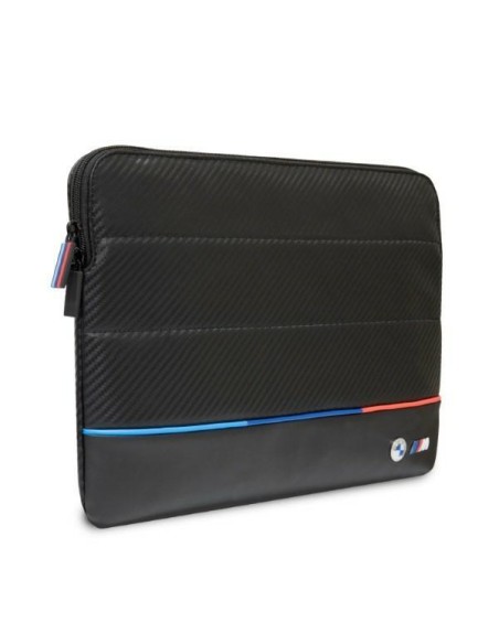 BMW Carbon Tricolor dangtelis 16" nešiojamam kompiuteriui - juodas BMW Carbon Tricolor dangtelis 16" nešiojamam kompiuteriui - juodas