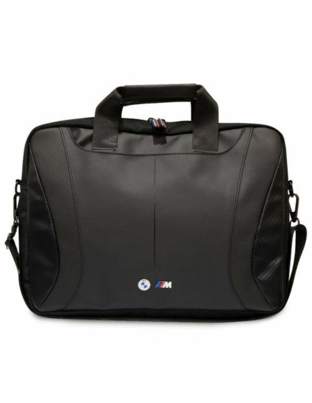 BMW Carbon&Perforated krepšys 16" nešiojamam kompiuteriui - juodas BMW Carbon&Perforated krepšys 16" nešiojamam kompiuteriui - juodas