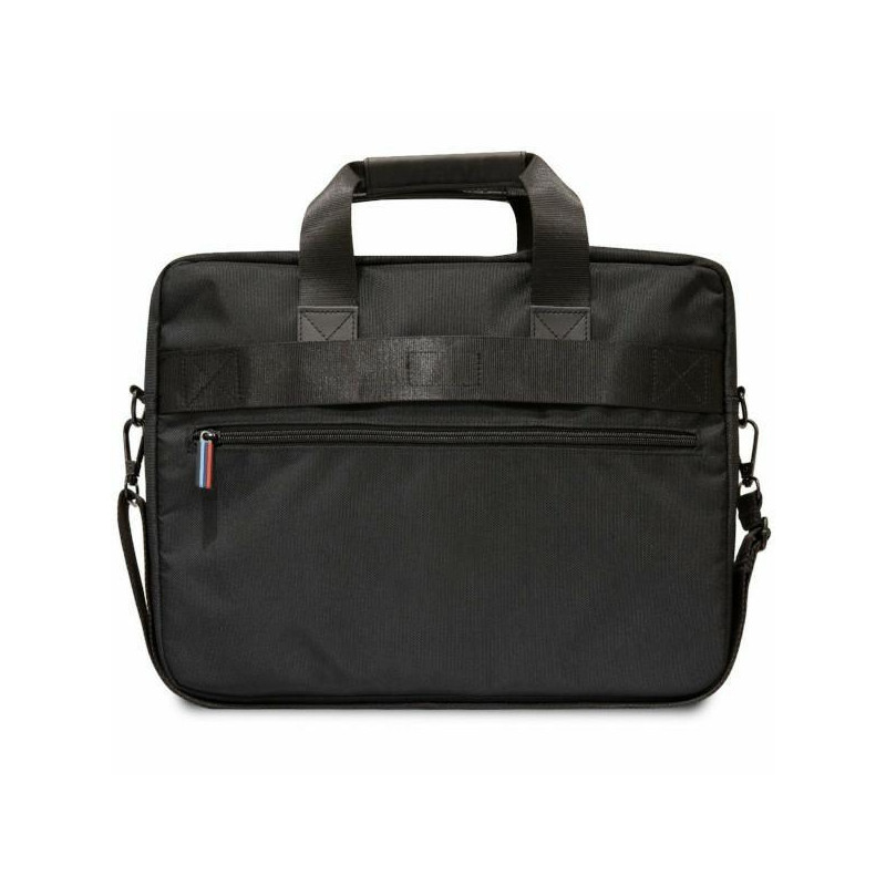 BMW Carbon&Perforated krepšys 16" nešiojamam kompiuteriui - juodas
