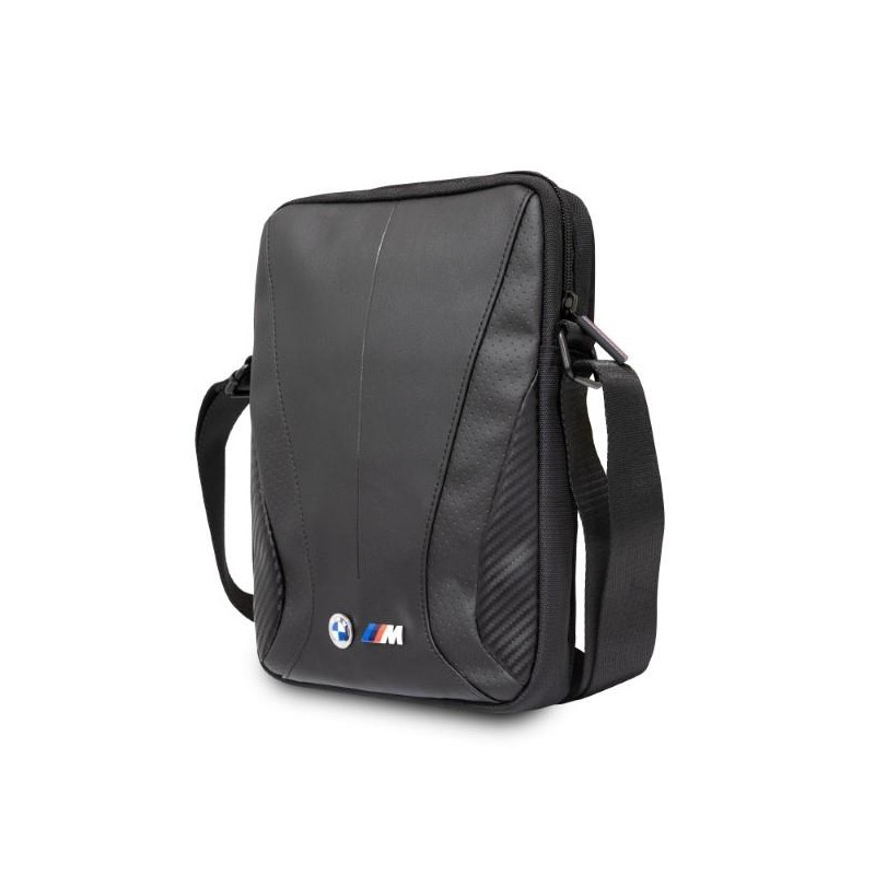 BMW Carbon&Leather krepšys 10" planšetei - juodas