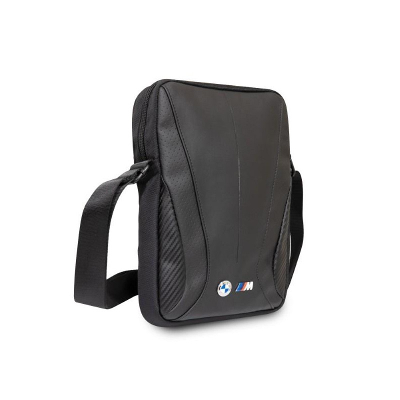 BMW Carbon&Leather krepšys 10" planšetei - juodas