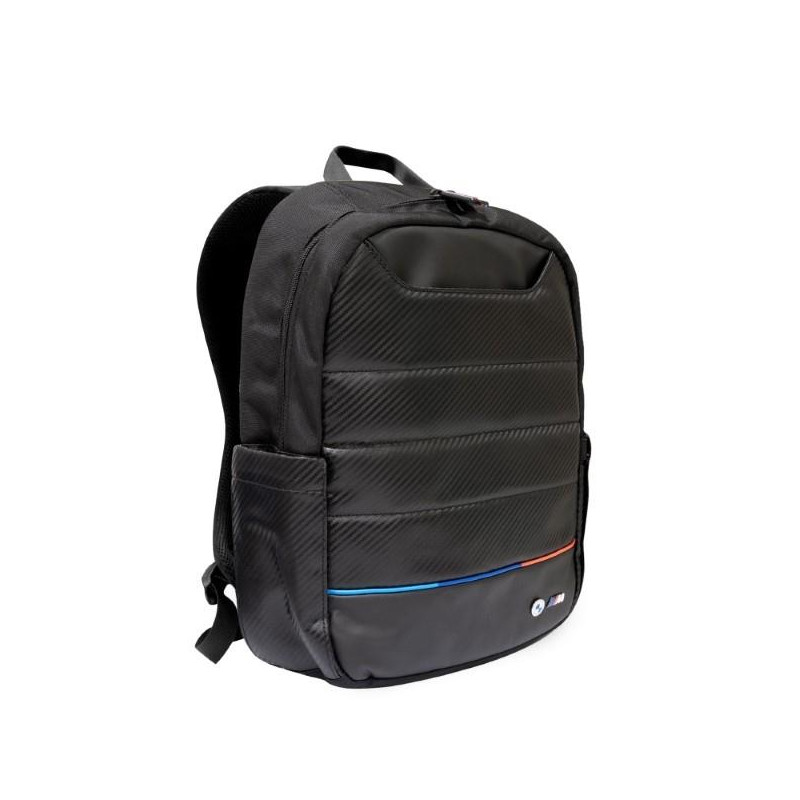 BMW Carbon&Nylon Tricolor 16" kuprinė - juoda