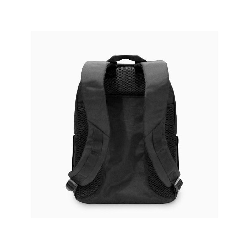 BMW Carbon&Leather Tricolor kuprinė 16" nešiojamam kompiuteriui - juoda