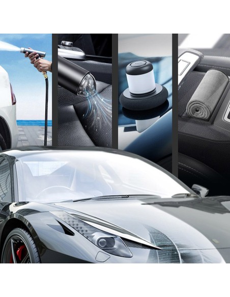Mikropluošto automobilinis rankšluostis mikropluošto 40x40cm pilkas - 2 Vnt Mikropluošto automobilinis rankšluostis mikropluošto 40x40cm pilkas - 2 Vnt