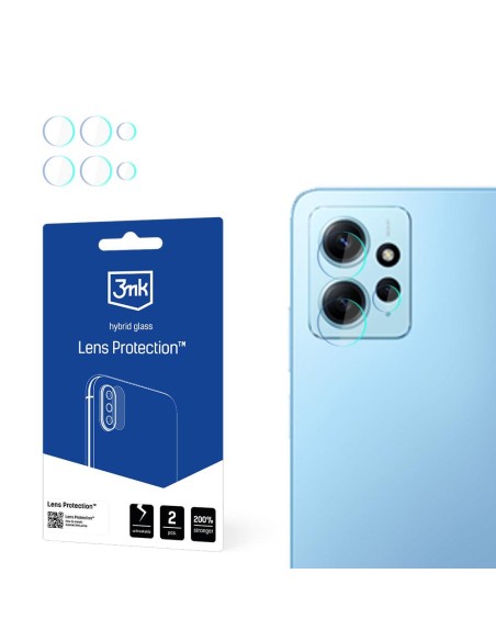3mk Lens Protection™ hibridinis fotoaparato stiklas, skirtas Redmi Note 12 4G 3mk Lens Protection™ hibridinis fotoaparato stiklas, skirtas Redmi Note 12 4G