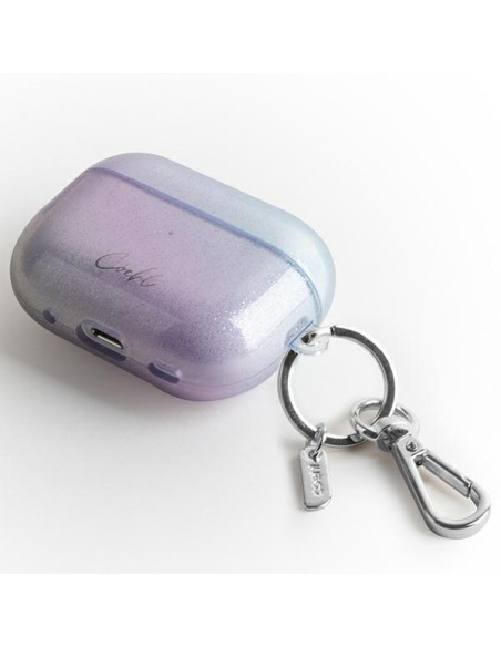 Uniq Coehl Linear dėklas, skirtas AirPods Pro 2 – violetinis Uniq Coehl Linear dėklas, skirtas AirPods Pro 2 – violetinis