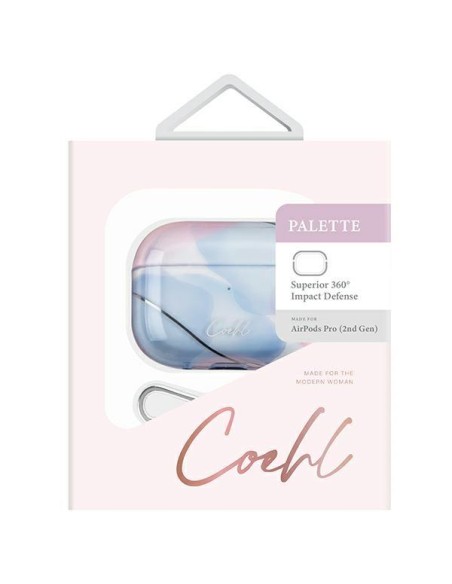Uniq Coehl Palette dėklas, skirtas AirPods Pro 2 – mėlynas Uniq Coehl Palette dėklas, skirtas AirPods Pro 2 – mėlynas