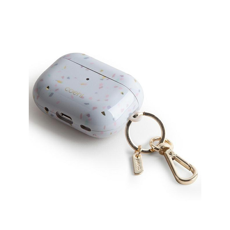 Uniq Coehl Terrazzo dėklas, skirtas AirPods Pro 2 - smėlio