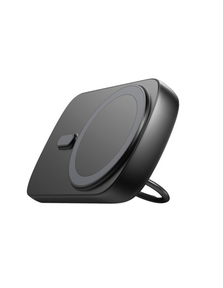 Belaidis maitinimo blokas 6000mAh Joyroom JR-W030 20W MagSafe su žiedu ir stovu - juodas